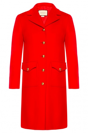 Coat with notch lapels, zdjęcie 1 Coat with notch lapels od Gucci